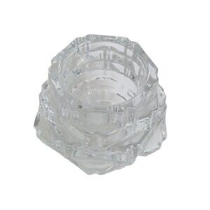 Fitz and Floyd Glass Votive Tea Light Holder